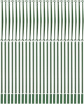 HEMOTON 3 Sets Tomato Plant Trellis Climbing Rack 27 Triangular Rods 27 Connecting Bars 18 Connectors Garden Plant Support Indoor and Outdoor