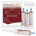 Indoor &amp Outdoor Cockroach Gel Bait - 4 Tubes Ready-to-Use Cockroach Control