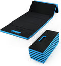 Extra Thick Kneeling Pad for Working Under Car 47.2 * 17.7 * 1.2 Portable Foldable EVA Mechanic Mat for Garage Gardening Yardwork Workshop Blue &amp Black