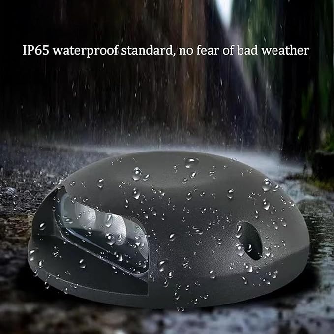 Ground LED Landscape Lamp - Outdoor Deck Buried Lights IP65 Waterproof Outdoor LED Spotlight Side Glow Low Voltage Path Lighting FortressGreen White2w(24v) White