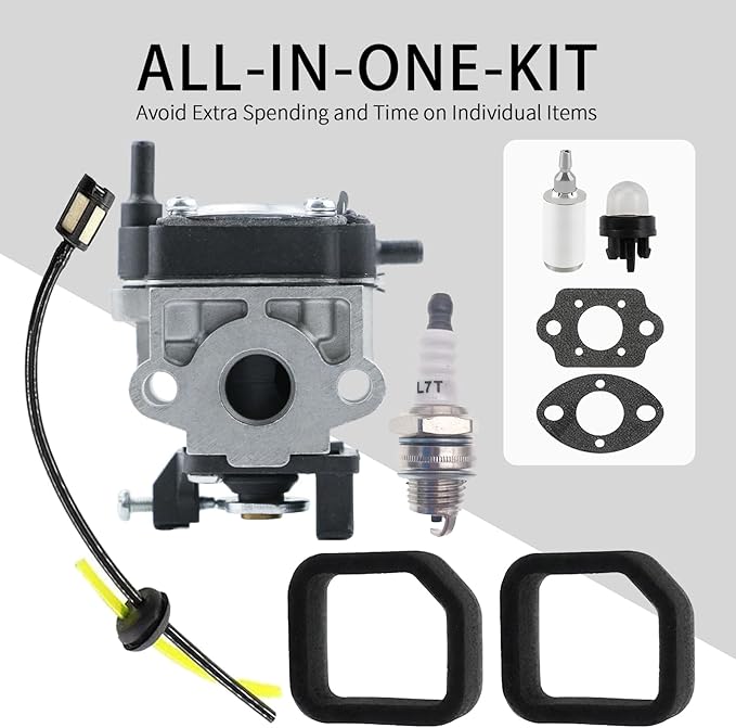 RB24EAP 6698373 RB24EA (S) RB24EA RB24EAS Carburetor for Hitachi RB24EAP 23.9cc Leaf Blowers Carb with Air Filter Kit