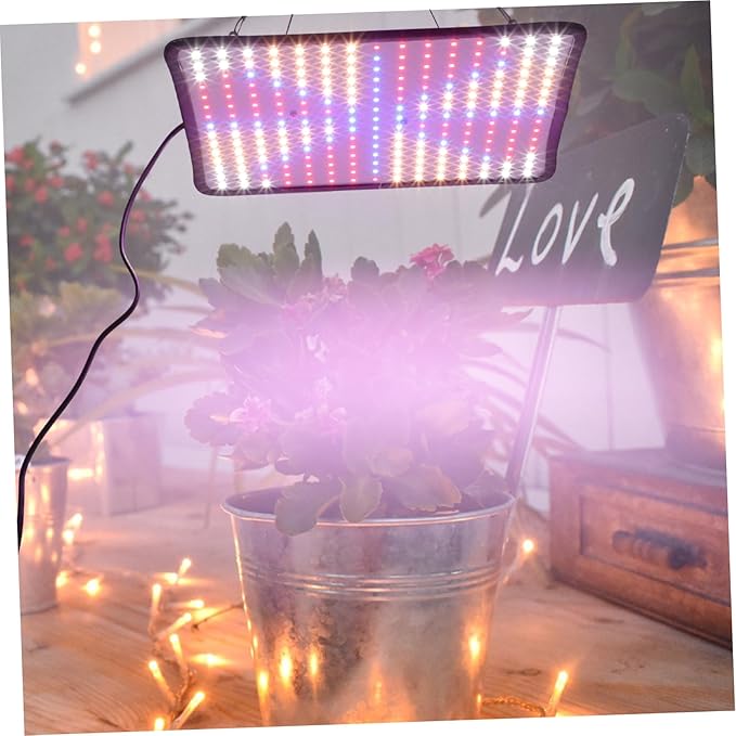 1set Led Plant Grow Light Dimming LEDs and Hanging Chain Design for Indoor Gardens and Hydroponics Us