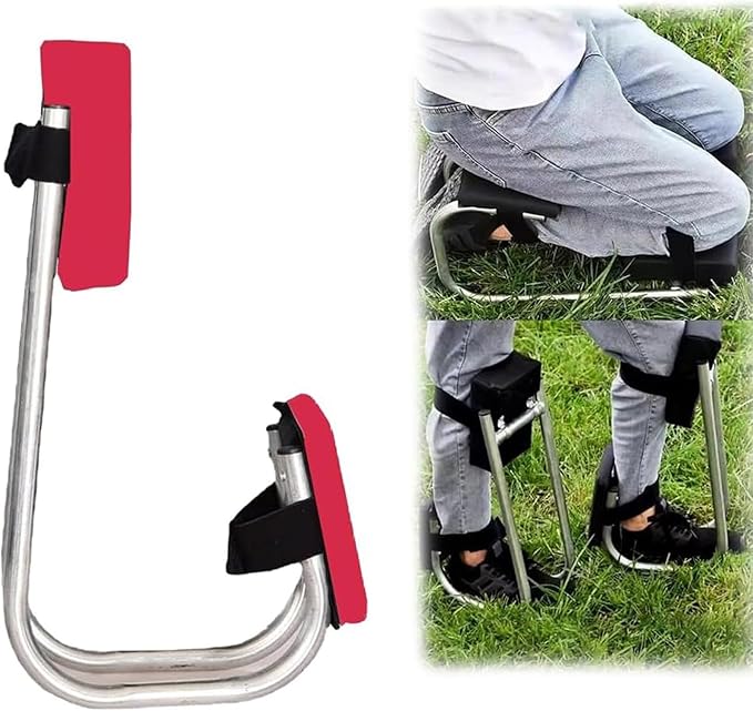 Knee Seat for Gardening 2024 New Knee Seat Leg Brace for Gardening Knee Seat for Garden One Leg Protecting Knees Seat for Farm Work(1*Red)