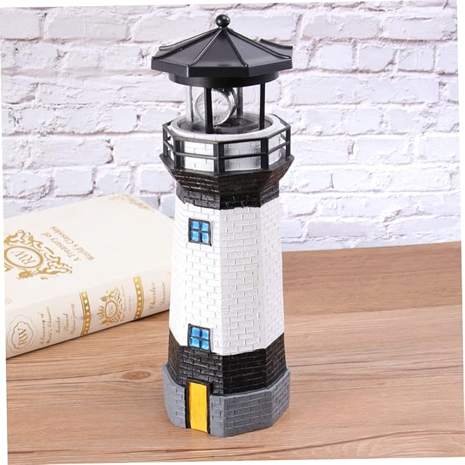 BESPORTBLE Unique Lamp Rotating Patio Lights for Backyard Led Garden Decorative Outdoor Light