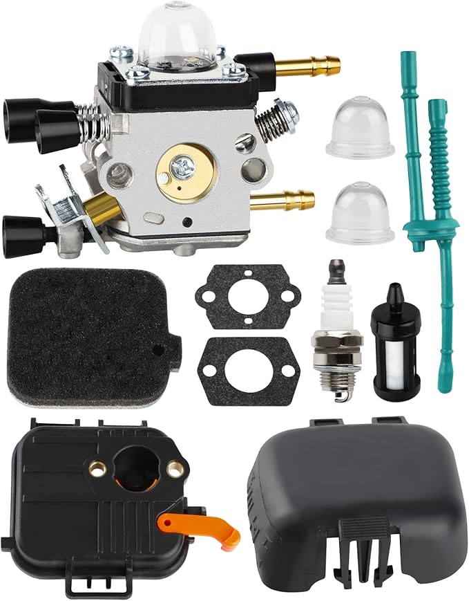 Carburetor for Stihl BG55 BG85 BG45 BG46 BG65 SH55 SH85 Leaf Blower Parts 4229 120 0606 Carburetor Replace for Zama C1Q-S68 with BG55 Air Filter Cover Kit