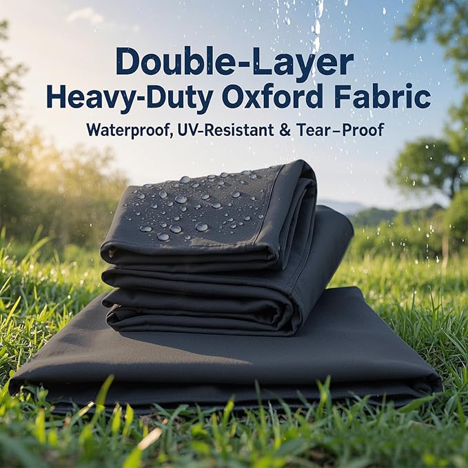 Heavy-Duty Backpack Blower Cover Universal Fit for Multiple Brands of Blowers Waterproof &amp Windproof 600D Oxford Cloth with UV Protection – All-Weather Dust Cover.