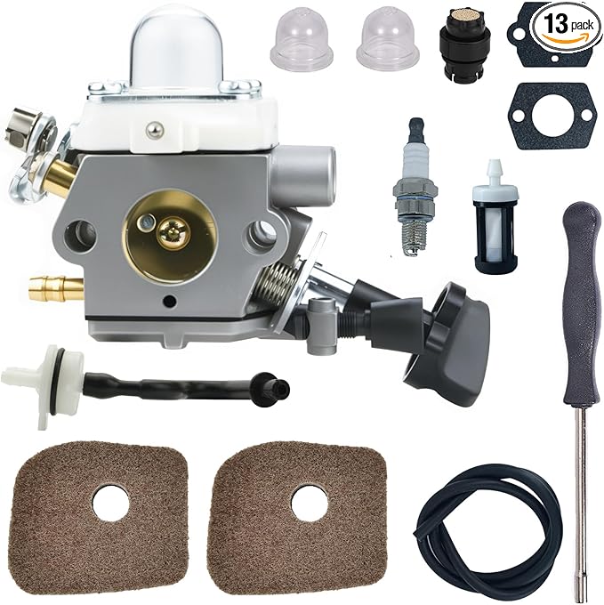 4241-120-0625 Carburetor for Stihl BR200 BR 200 BR200-D Backpack Blowers Replace 4241 120 0625 C1M-S219 C1M-S219A with Air filter Tune up Kit