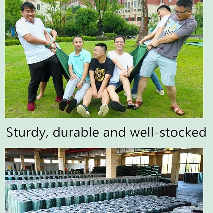 Weed Barrier Geotextile FabricLandscape Fabric Heavy PP Woven Weed Barrier Used for Commercial Greenhouse Yard Garden Barrier (Size : 1.5 * 50m/4.9 * 165ft)