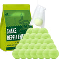 25 Pack Snake Be Gone for Yard Powerful Pet SafeMoth Balls for Lawn Garden Camping Fishing Home to Repels Snakes and Other Pests