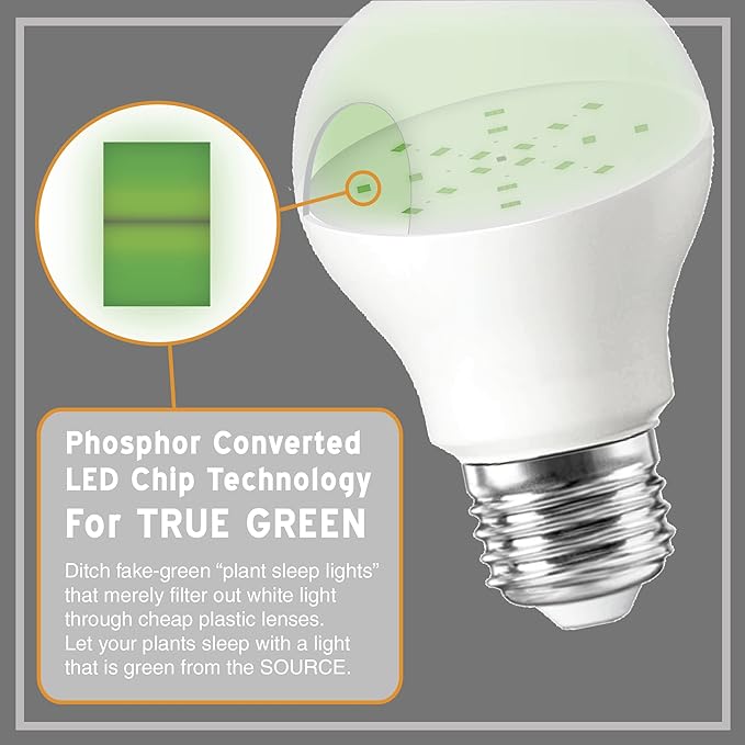 Miracle LED SmokePhonics Green Spectrum LED Hydroponic Stasis Night Cycle Plant Light (2-Pack)602667