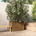 Raised Garden Bed Garden Planter Box Planter Raised Bed Wood Planter Box Grow Vegetable Flower Herb Gardening Honey Brown 39.4x19.7x27.6 Solid Wood Pine