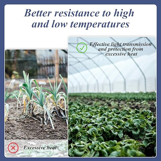 Polycarbonate Sheet 32.8Ft x 3.28FtDIY UV Resistant Polycarbonate Greenhouse PanelsInsulated Transparent Polycarbonate Roof Panels for Roof Farming Gardening Agriculture Courtyards Canopy