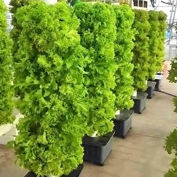 Hydroponic Kits 45-Hole Hydroponic Growing Systems Indoor Growing Systems Vertical Growing Towers for Herbaceous Plants Fruits and Vegetables Beginner Hydroponics System