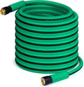 AIODE Garden Hose 5/8 x 15FT 25FT 35FT 50FT 100FT 150FT Heavy Duty Water Hose Super Flexible All-weather Lawn &amp Garden Watering Equipment (25FT)