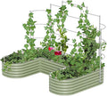 Vego Garden Modular Wall Trellis System Standard Size U-Shaped Garden Beds (Garden Beds Not Included)