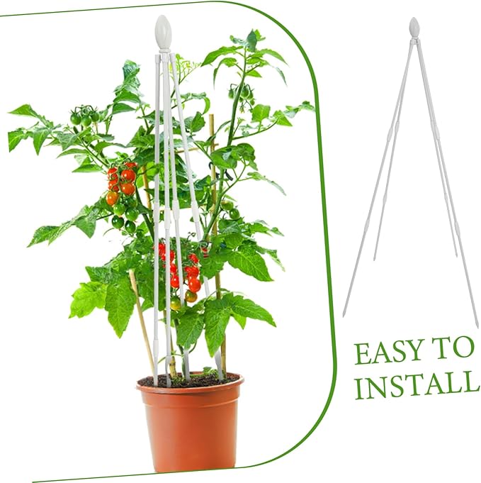 Garden Trellis for Climbing Plants Outdoor Plant Support Legged Design for Vines and Flowers Easy Shape and Use