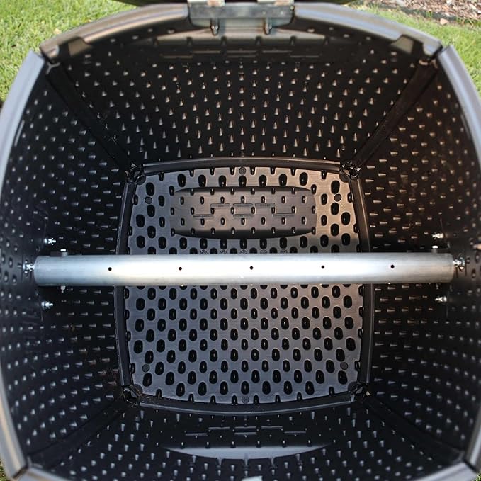 Lifetime 60072 Dual Compost Tumbler Black