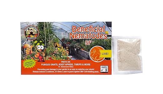 NaturesGoodGuys Beneficial Nematodes Steinernema feltiae SF - 10 Million