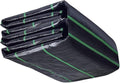 Heavy Duty Weed Control Membrane - Extra Wide Ground Cloth - Durable Polypropylene Fabric 0.4m to 1.5m Widths(1.2mx60m)