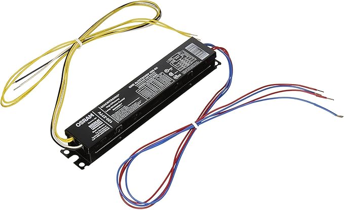 OSRAM Sylvania Sylvania High Efficiency Instant Start Quicktronic Electronic Ballast for Four 32 Watt T8 Lamps-645604