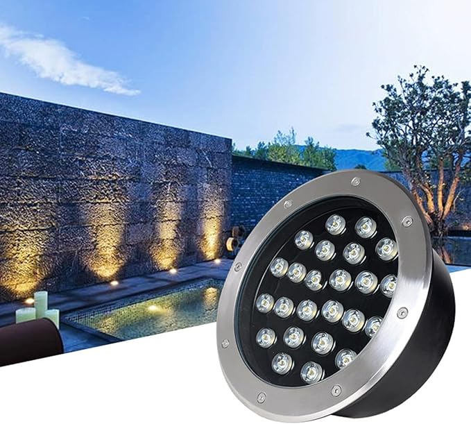 LED Recessed Ground Light Outdoor Landscape Light Waterproof IP66 AC85-265V Underground Lights for Garden Yard Pathway Spotlights