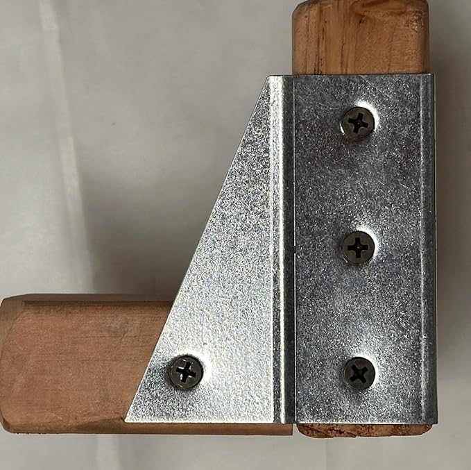 Greenhouse. Build Your Own DIY Greenhouse Bracket Kit. Includes Brackets and Complete Set of Plans. Expandable. Made in The USA. No Angled Cuts