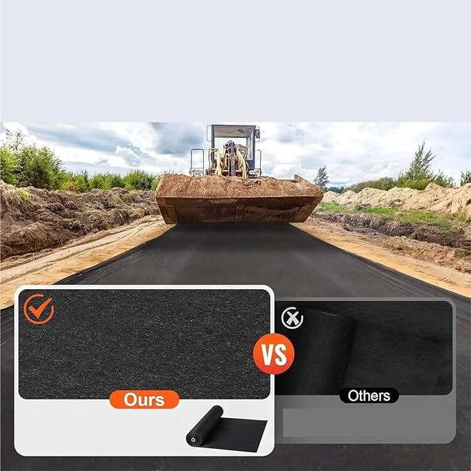 Geotextile Geotextile Landscape 4ft X 100ft Non-Woven for Ground Cover Industrial Weed Barrier