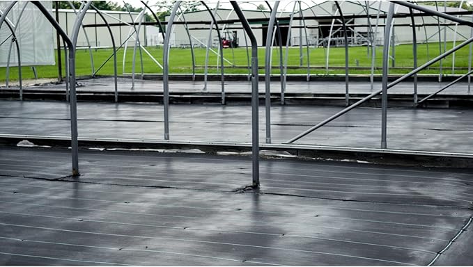 RSI Commercial Landscape Fabric - All Weather Weed Barrier Ground Cover 10Ft X50Ft