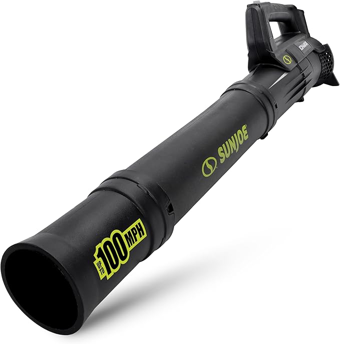 Sun Joe 24-Volt Cordless Compact Turbine Leaf Blower 100 MPH Air Speed 280 CFM Airflow