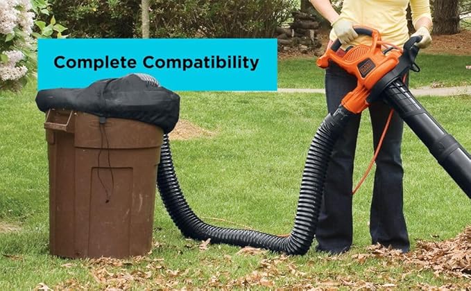 BLACK+DECKER BLACK+ DECKER Leaf Blower Hose Attachment for Corded Leaf Blowers Attachment Only 8ft (BV-006)