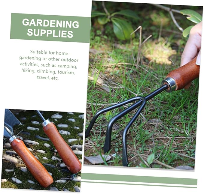 Garden Tools Set Gardening Tools and Supplies Trowel Shovel Rake Digging Weeding Gardeners