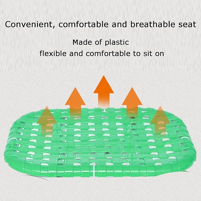 Rolling Gardening Work StoolGarden Stool with WheelsLoad-Bearing Capacity 150kgAdjustable Height 22-36cmfor Outdoor Lawn Yard(Blue)