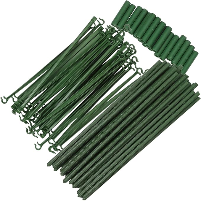 3sets Metal Garden Trellis for Climbing Plants Support Racks for Vines and Flowers Height Easy Installation for Tomatoes and Other Garden Vegetables