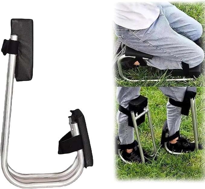 Knee Seat for Gardening 2024 New Knee Seat Leg Brace for Gardening Knee Seat for Garden One Leg Protecting Knees Seat for Farm Work(1*Black)