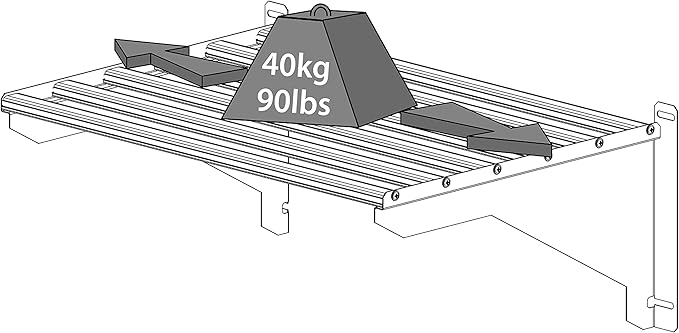 Palram - Canopia Heavy Duty Greenhouse Shelf Bundle (4 piece)