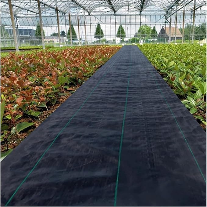 Premium Weed Barrier Fabric - Heavy Duty Ground Cover for Gardens 60cm/100cm/120cm Wide 10m-200m Long(0.6mx200m)