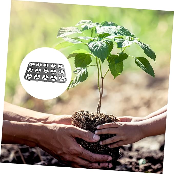 5pcs Plant Germination Tray Plant Growing Trays for Indoor Growth Lightweight and Convenient for Flowers and Vegetables