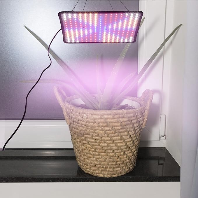 Plant Grow Light Lamp Dimmable Hanging Chain for Greenhouse Live Houseplants