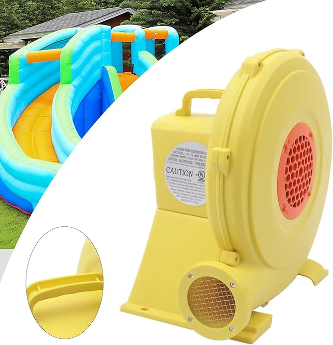 Air Blower Pump Fan Commercial Inflatable Bouncer Blower Smooth Operation for Inflatable Bounce House and Bouncy Castle
