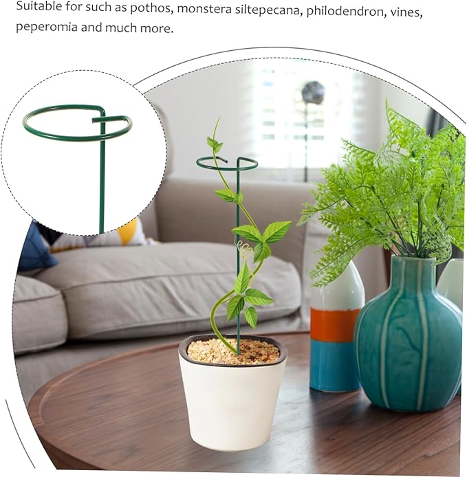 POPETPOP 5pcs Plant Trellis Climbing Support Frame for Indoor and Outdoor Use Structure for Climbing Plants Design