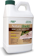 NatureShield Insect and Pest Repellent Outdoor Bug Repellent for Patio and Lawn Use with Irrigation Feeder System Pump or Hose End Sprayer 64 Oz