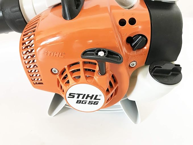 Stihl BG56-D hand held blower white orange black 42410111730