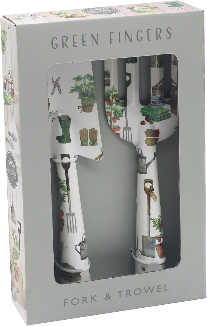 The Leonardo Collection Green Fingers Garden Tool Set for Gardening | Ideal Tool Kit &amp Gardening Gifts for Women &amp Men | Durable Garden Tools &amp Hand Tools for Daily Garden Work