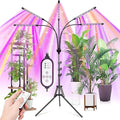 Grow Light for Indoor Plants Full Spectrum Grow Light Indoor Plant Lights 5 Head 165 LED Floor Plant Light with Stand 10 Level Grow lamp Light for Plants (5-Heads Grow Lights)