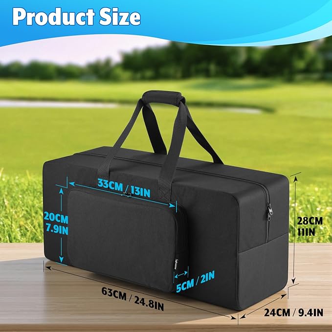 Cordless Leaf Blower Storage Bag Electric Leaf Blower Carry Bag Powered Handheld Blowers Carrying Case Heavy Duty Storage Tote for Cordless Blowers Case Only
