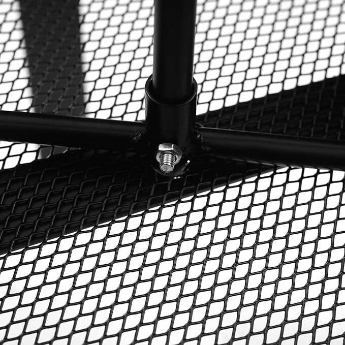 Rotary Soil Sifter Sieve Carbon Steel Garden Sifter for Soil Compost Sifter with Shovle and Gloves for Gardening Sand Rock Compost Dirt 10 * 5mm Aperture