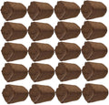 GANAZONO 60pcs Plant Starter Cubes Containers Plant Starter Plugs Potting Soil Peat Moss Blocks Fertilizer Nutrient Blocks