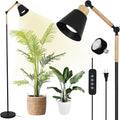 HMVPL Grow Lights for Indoor Plants Full Spectrum Plant Lights for Indoor Growing with 20W COB Grow Light Blub 4/8/12H Timer Standing Tall Grow Lamp for Middle Large Plants(75'' Height Adjustable)