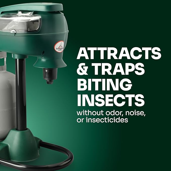 Mosquito Magnet MM4200B Patriot Plus Mosquito and Flying Insect Trap and Killer - Outdoor Fly Trap Protects Up to 1 Acre Green