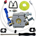 Ruixing OEM 125B Carburetor for Husqvarna 125B 125BV 125BVX 125BX Leaf Blower Parts Replace 590460102 545081811 Zama C1Q-W37 Carb with 545112101 Air Filter 581798001 Fuel Line Kit